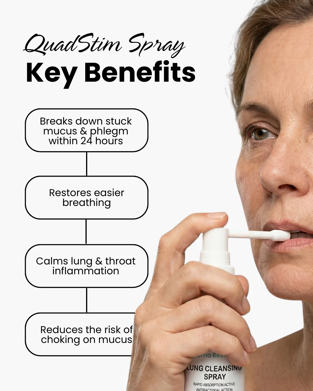Luma Revive QuadStim™ Lung Cleansing Spray