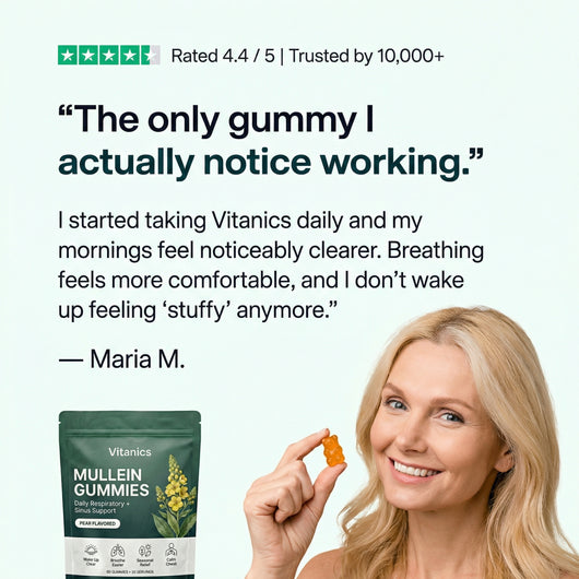 Vitanics® Mullein Gummies with quercetin and ashwagandha