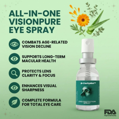 ClarityMist™ lutein eyelid spray