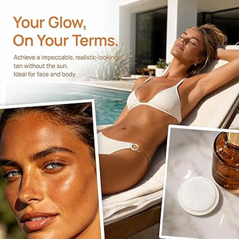 Sylovona Glow™ sunless tanning micro-needle patch