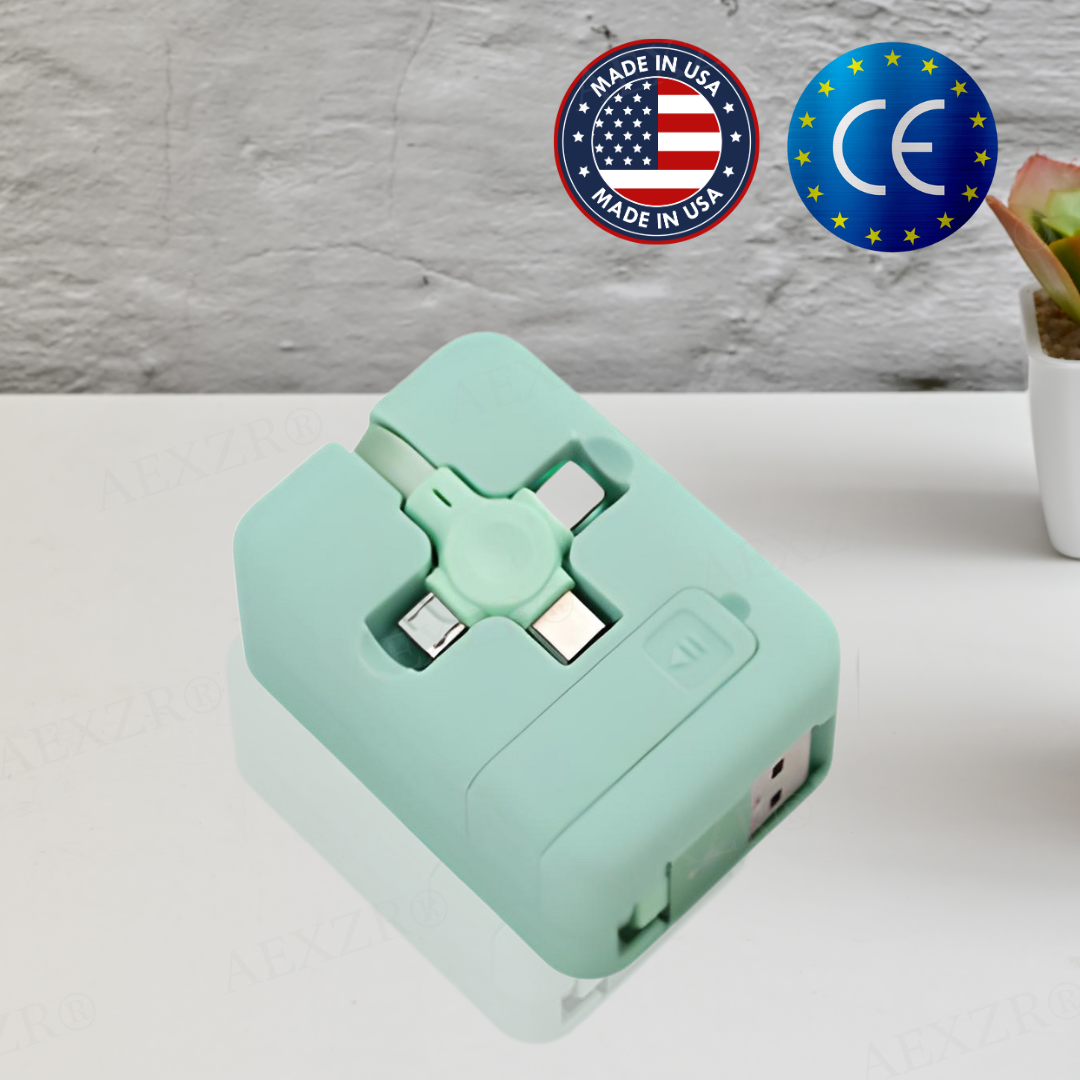 3 in 1 Charging Cable Roll