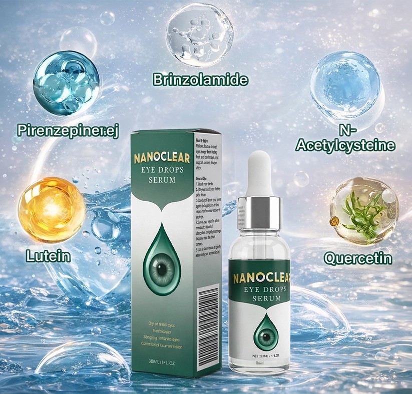 NanoClear dropper-applied eye serum