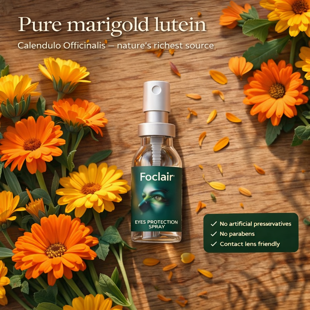 Foclair eyelid mist with lutein and zeaxanthin
