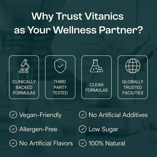 Vitanics® mullein gummies for a two-gummy daily routine