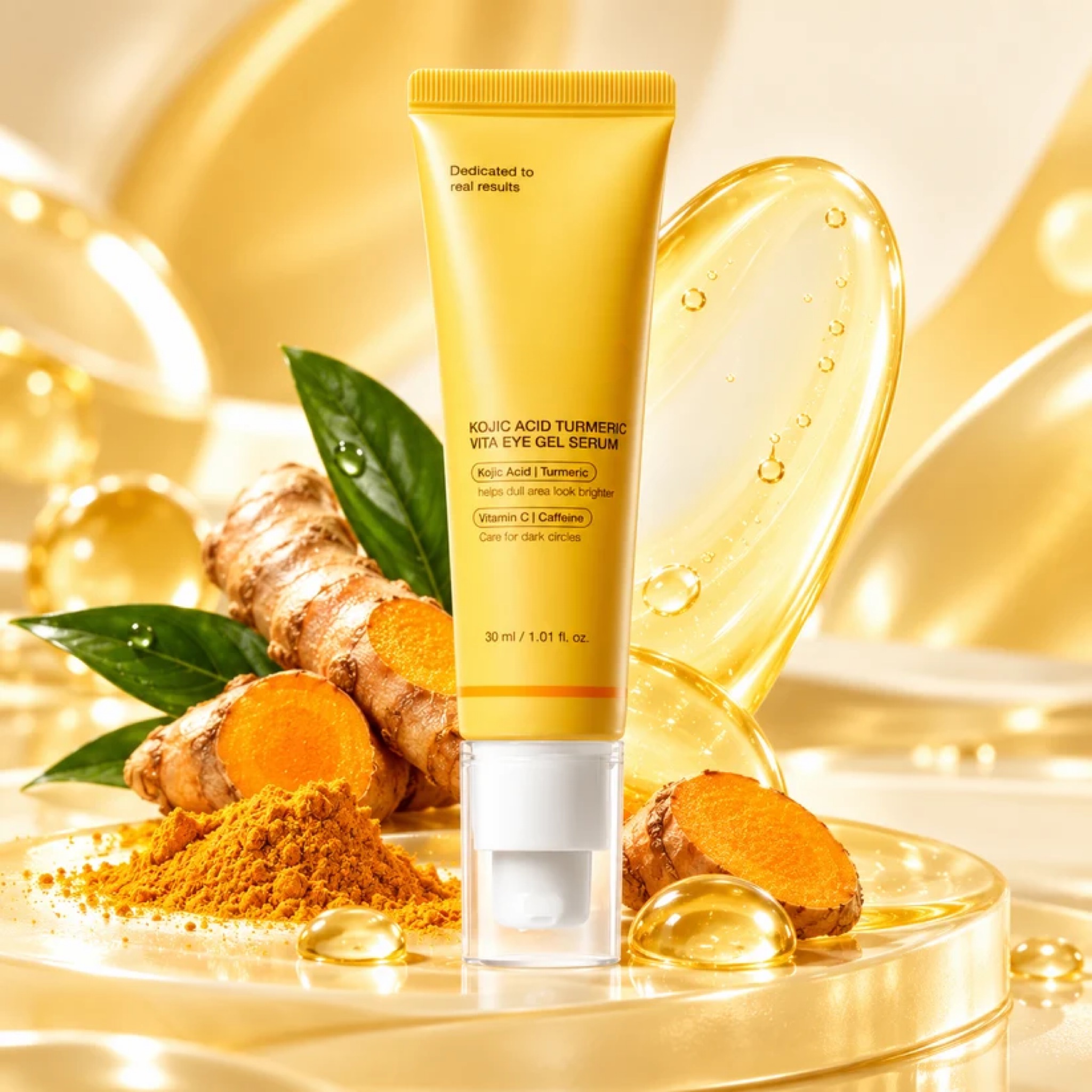 Velmora gel cosmético ligero para la piel del contorno de ojos